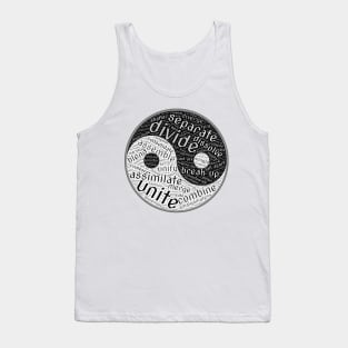 Ying and Yang inspiration design Tank Top